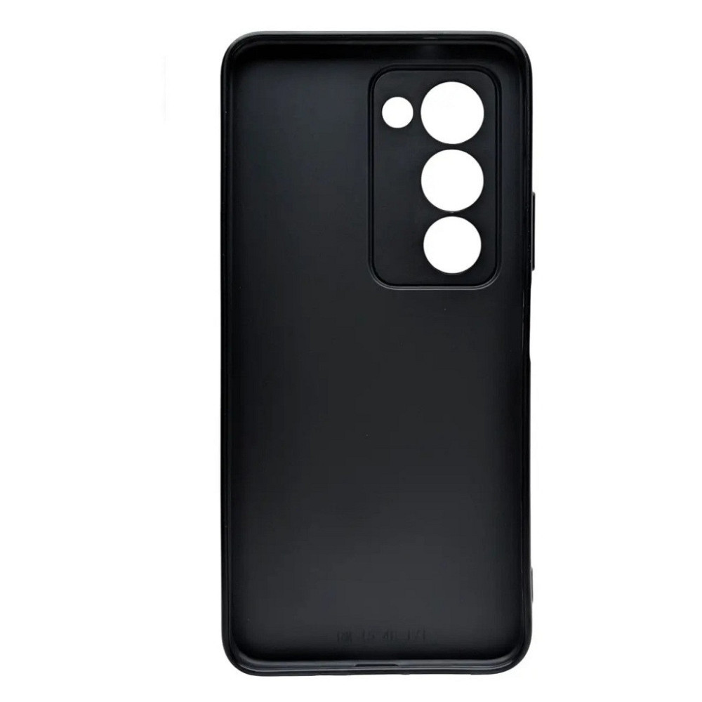 Xiaomi Poco M7 4G Чохол силіконовий Карбон (чорний) Одеса - фото 2