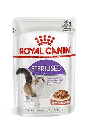Вологий корм для дорослих стерилізованих котів ROYAL CANIN STERILISED IN GRAVY 0.085 кг Київ