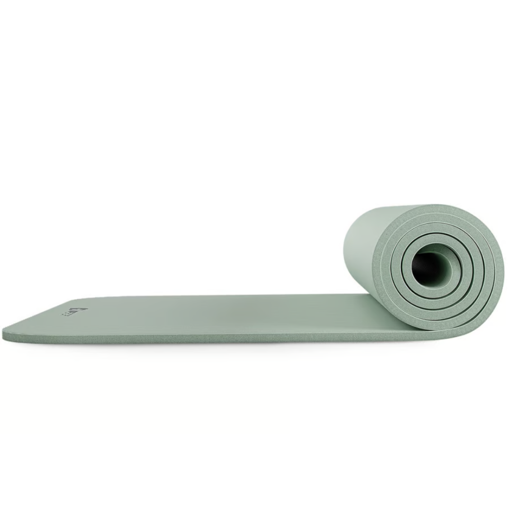 Коврик для йоги Hop-Sport HS-NB010GM NBR 1см оливковий Київ - фото 4