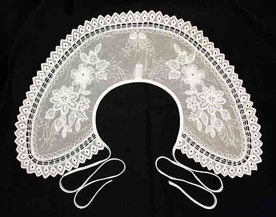 Воротник женский съемный белый Киев