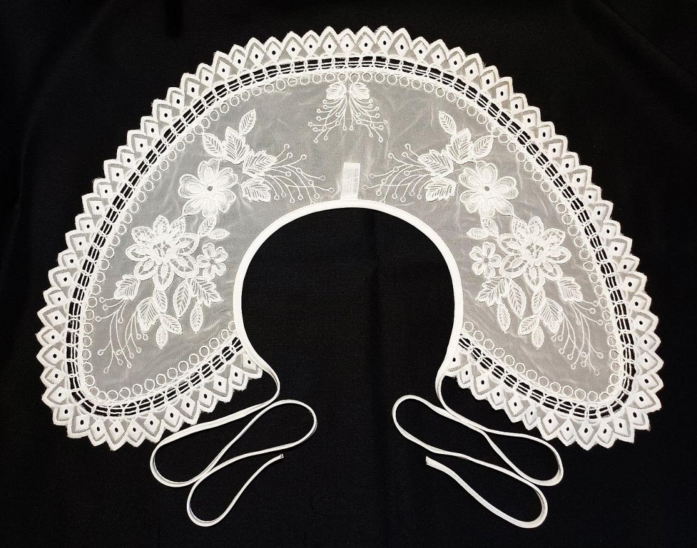 Воротник женский съемный белый Киев - изображение 1