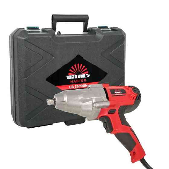 Ударный электрический гайковерт Vitals Master UA 50105GNve 150-350 Нм с насадками 17,19,21,22 мм Киев