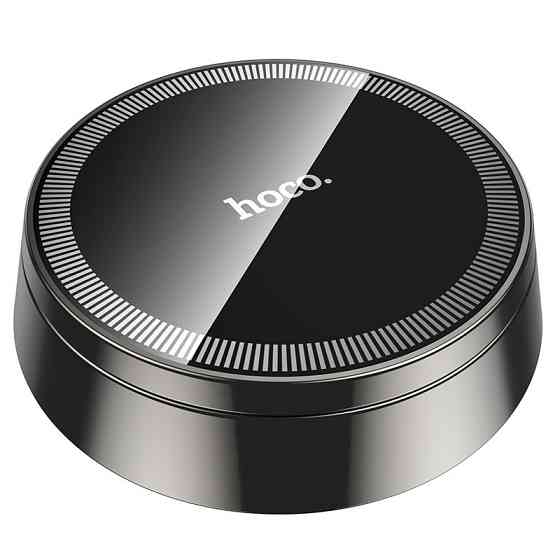 Автотримач для телефона HOCO H83 Metal ring magnetic car holder(center console) metal grey Киев