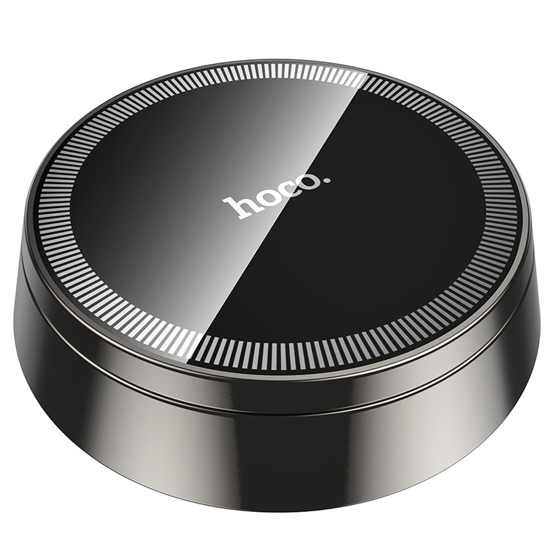 Автотримач для телефона HOCO H83 Metal ring magnetic car holder(center console) metal grey Киев - изображение 5