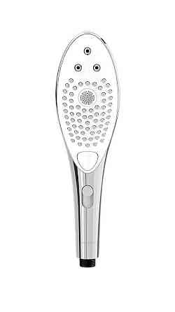 Насадка-стимулятор для душу 2в1 Womanizer Wave Chrome, масажер для інтимних зон Sex Aura Київ