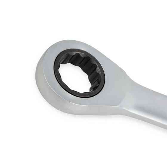 Набор ключей рожково-накидных с трещеткой 8-19 мм 8 шт (планшет) CrV Мукачево