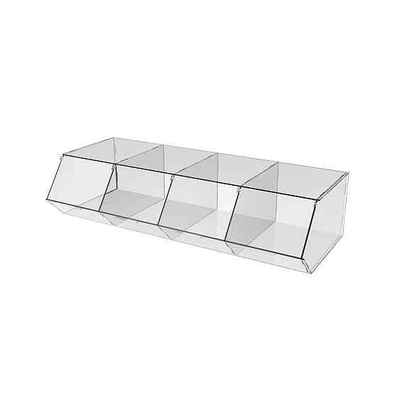 Диспенсер EKOSTAR для мармеладов, снеков, орехов 4 ячейки Киев