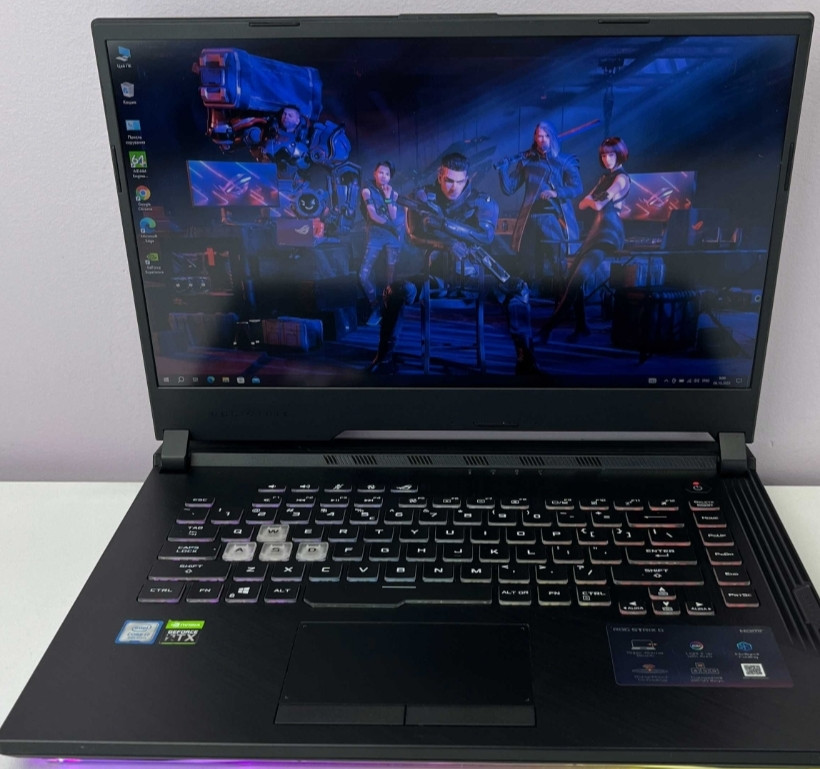 ASUS ROG STRIX RTX 2060 6Gb 115W i7-9750H 120Hz RAM 16 Gb SSD 512Gb.Ноутбук Київ - фото 1
