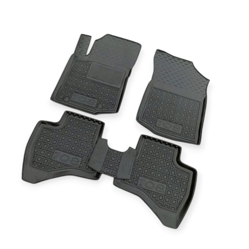 Килимки Пежо 108 2014-2021 борт 2,5см, з перемичкою салону Мукачево - фото 1