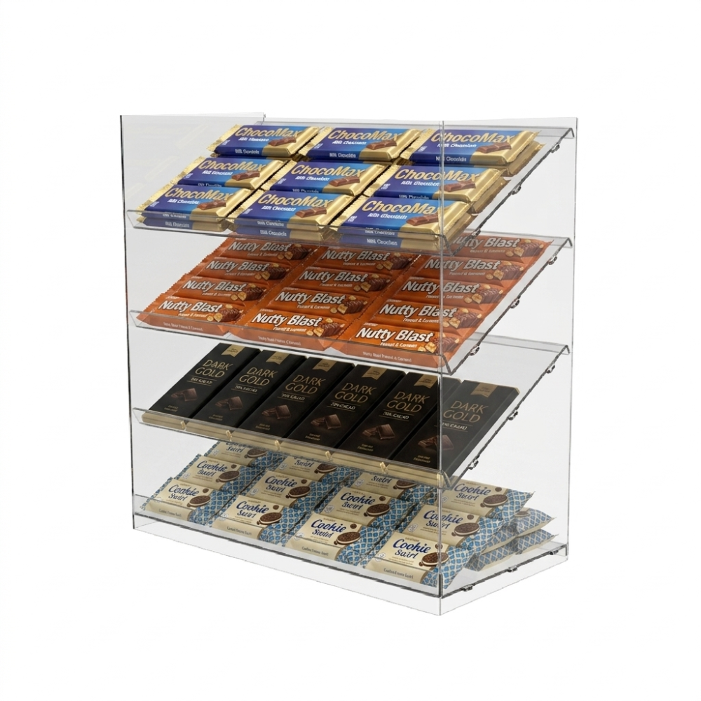 Підставка вітрина EKOSTAR 4 полиці 400х200х420 Київ - фото 1