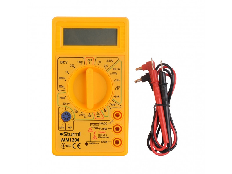 Мультиметр Sturm MM1204 (читувати опис) Рівне - фото 1