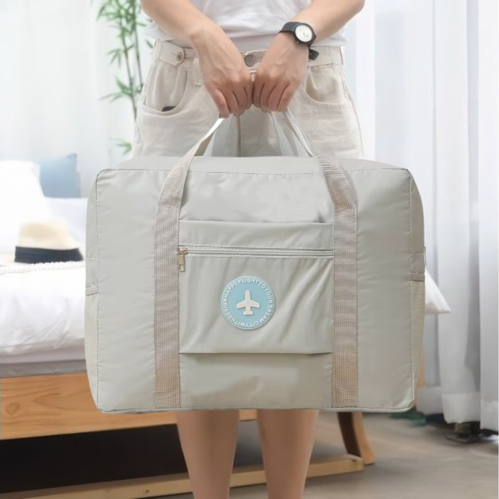 Сумка для подорожей, дорожня, портативна сумка для одягу, речей з відсіком для аксесуарів блакитна Кам'янець-Подільський - фото 4