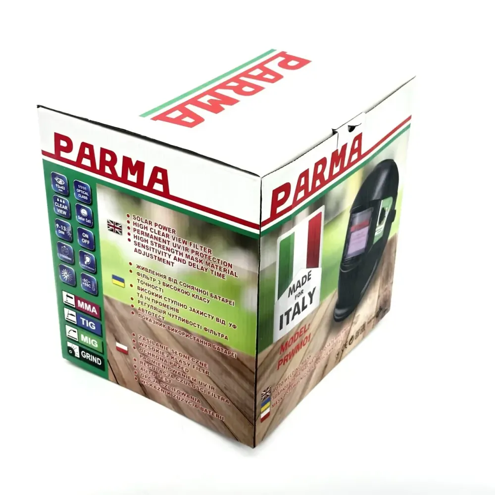 Зварювальна маска Parma PRWM01 — хамелеон, комфорт і безпека Львів - фото 2