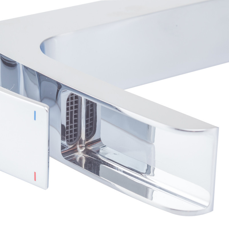 Высокий смеситель для умывальника Koer KB-15007-01 с водопадным изливом, хром (KR3448) Харьков - изображение 4