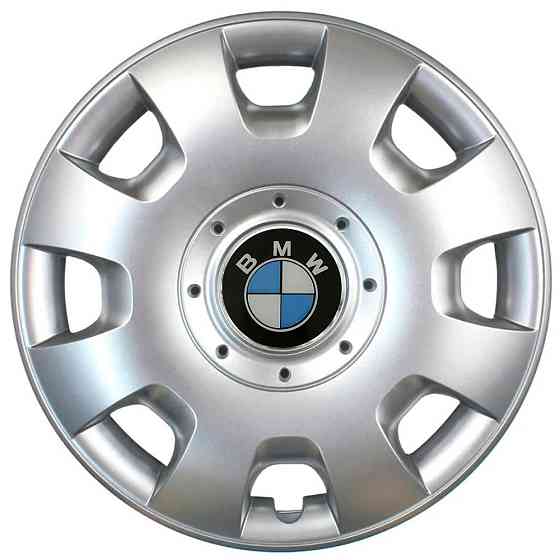 Автомобильные модельные колпаки R15 BMW 304 4шт, SJS, серебряные Киев