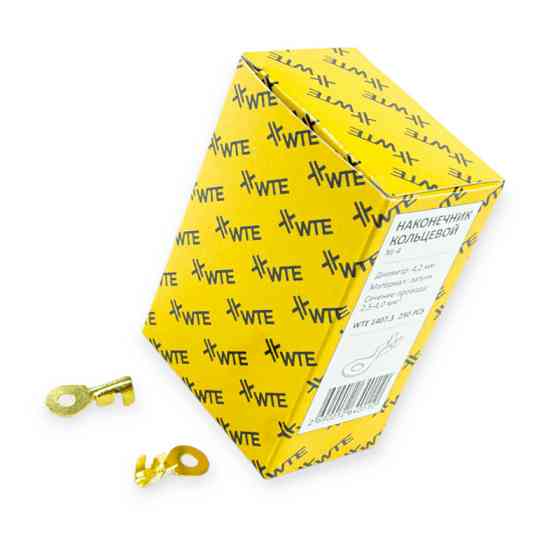 Наконечник дроту "під болт" вушко d4 (250шт) Мукачево