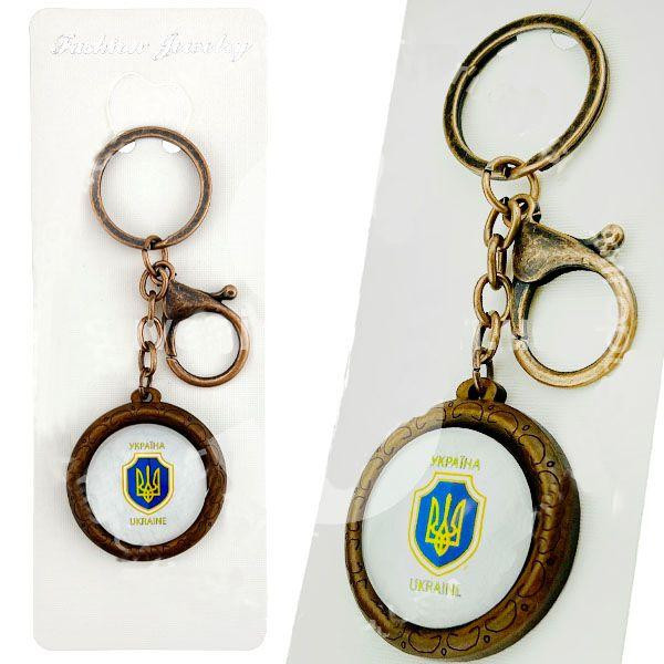 Брелок для ключів Герб України Київ - фото 1