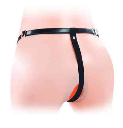 Страпон для подвійного проникнення - Vibrating Unisex Hollow Double Penetration 6" Sex Aura Київ
