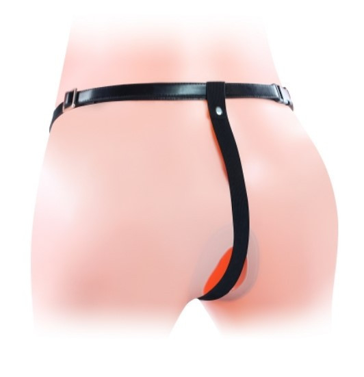 Страпон для подвійного проникнення - Vibrating Unisex Hollow Double Penetration 6" Sex Aura Київ - фото 5