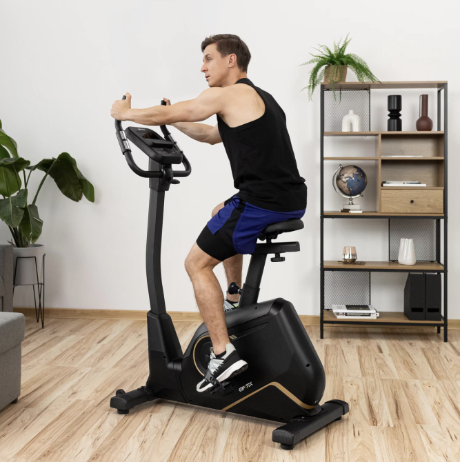 Велотренажер Gymtek XB4500 електромагнітний золотий Київ - фото 9