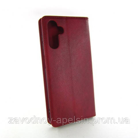 Чехол книжка Samsung A04s A047 Кожаный (красный) Одесса - изображение 2