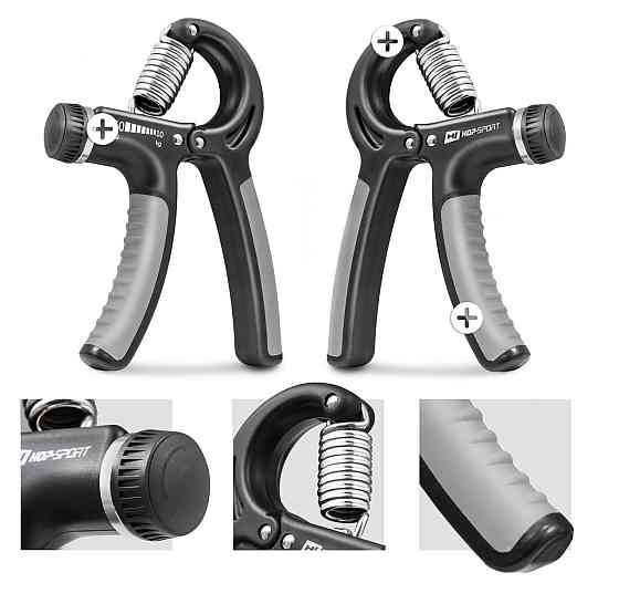 Эспандер регулируемый Hop-Sport 10-40кг HS-P040HG черно-серый Киев