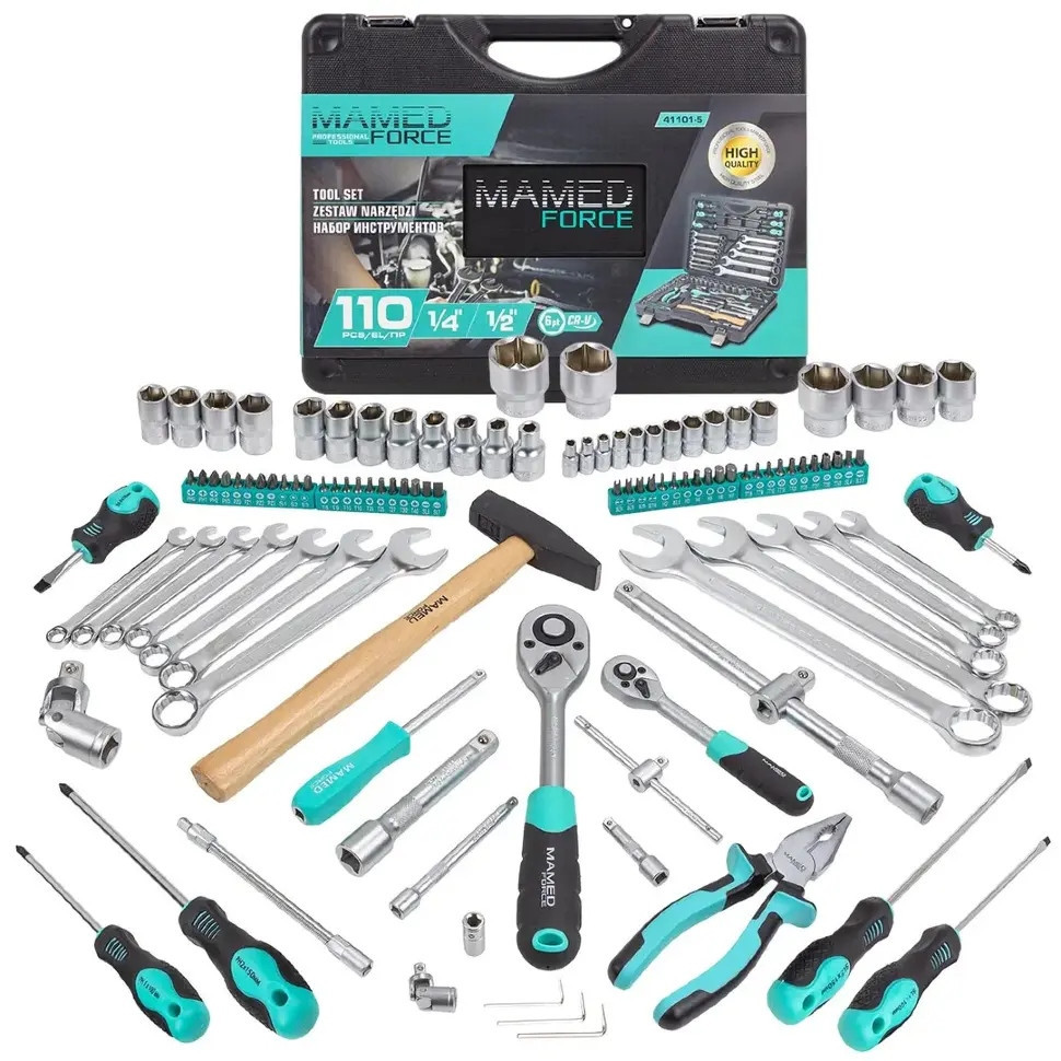 Набор инструментов 110пр. 1/4