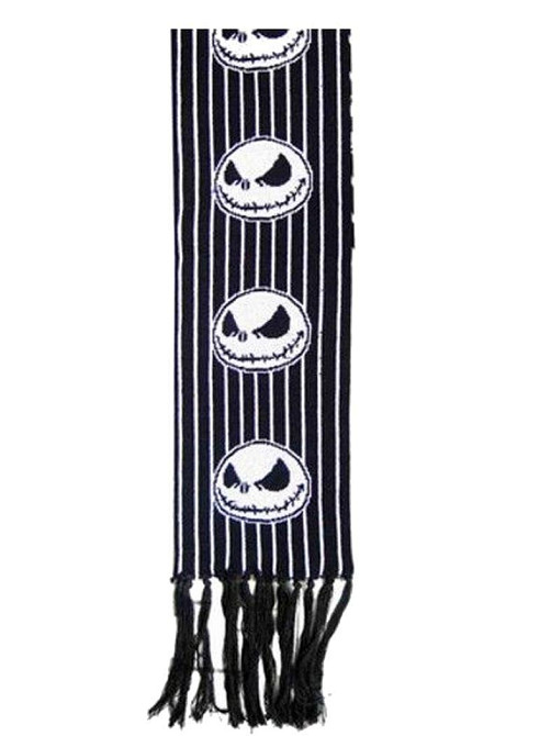 Шарф в'язаний чорно-білий  "Хелоувін" Рівне - фото 1