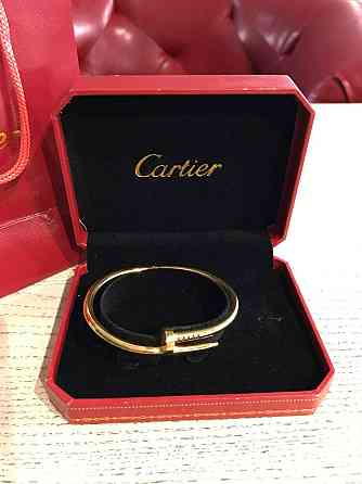 Cartier браслет цвях в лимонному золоті без каменів Одеса