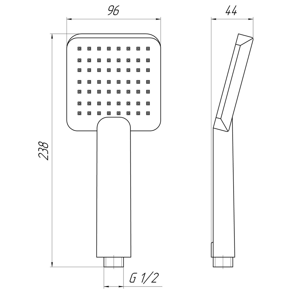 Душевая лейка Topaz NF-2204-00 Киев - изображение 6