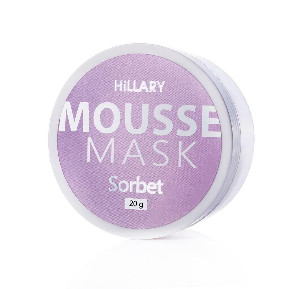 Мусс-маска для лица смягчающая MOUSSE MASK Sorbet Hillary 20 г Киев - изображение 5