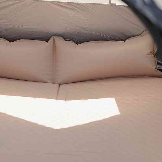 Надувний матрац 190х130см туристичний похідний в намет Camping Lugi, самонадувний кемпінговий підголівник комфортний LU-027 Коломия