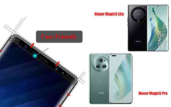 Защитное стекло HyperGlass Pro для Honor Magic5 Lite, Magic5 Pro – максимальная чувствительность и защита Киев