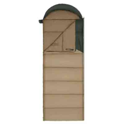 Спальный мешок Naturehike з капюшоном Sunny Day PL02 U250 CNK2550WS028, (8,5°C), правий, коричнево-зелений (6977465868398) Вінниця