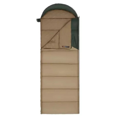 Спальный мешок Naturehike з капюшоном Sunny Day PL02 U250 CNK2550WS028, (8,5°C), правий, коричнево-зелений (6977465868398) Вінниця - фото 1