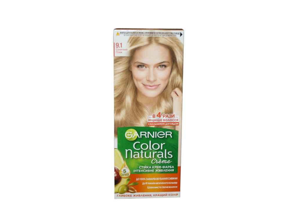 Крем-фарба стійка Сонячний пляж Color Naturals (тон 9.1) ТМ GARNIER Київ - фото 1