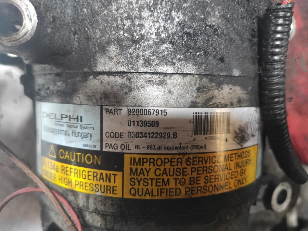Компресор кондиціонера Renault Espace IV 2.2 DCi 2002-2014 (8200067915) Ковель - изображение 1