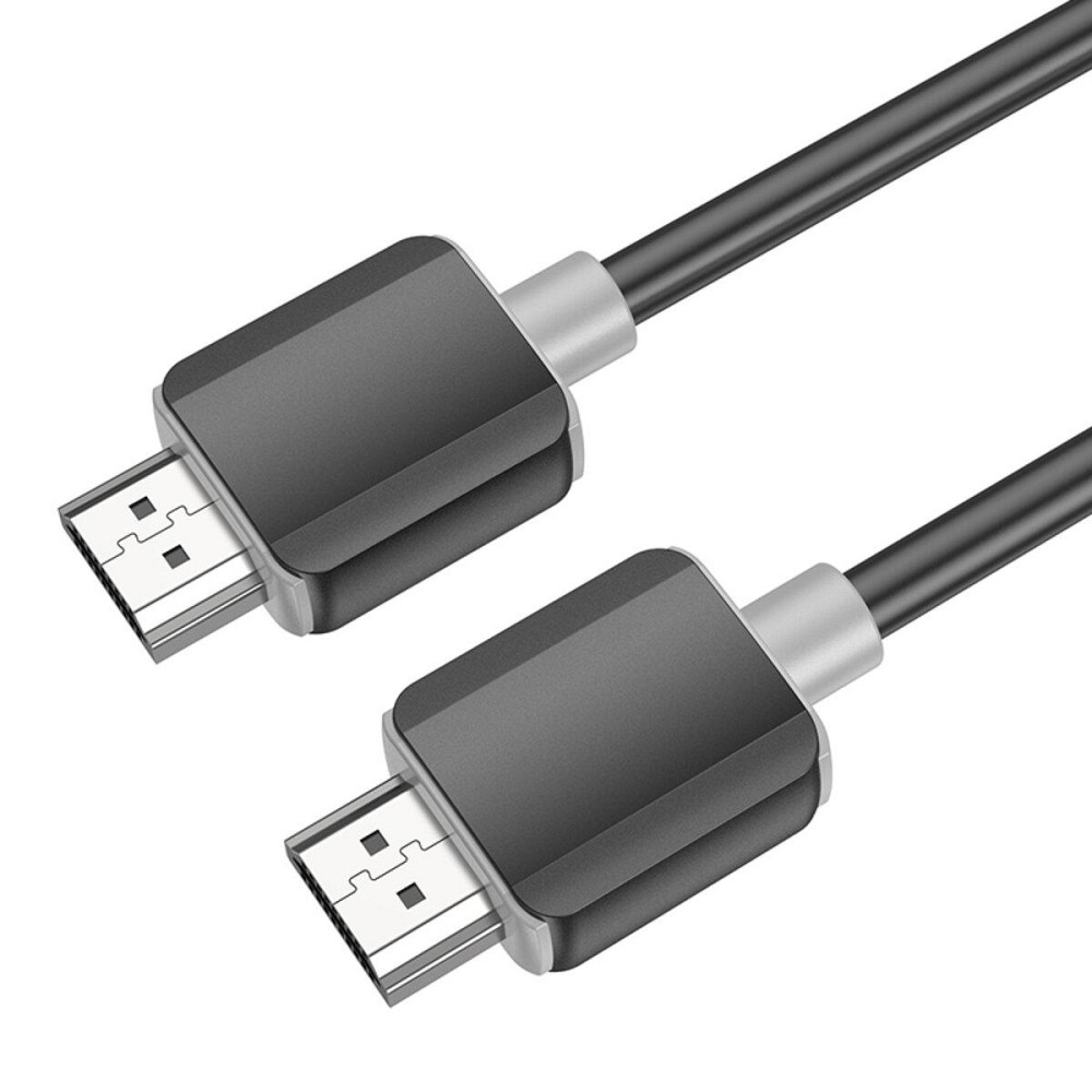 Кабель для видео видеокабель HOCO US08 HDTV 2.0 male-to-male 4K HD data cable Black 6931474799401 Одесса - изображение 4