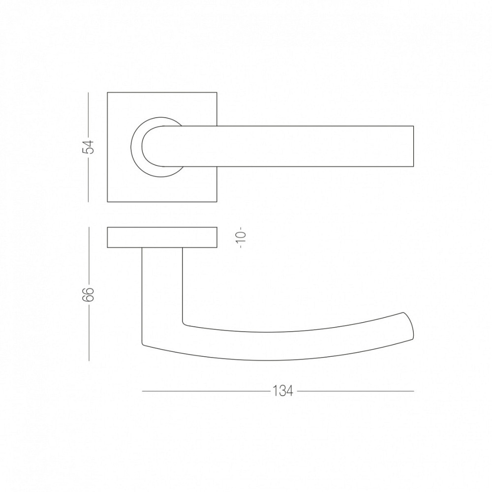 РУЧКА ДЛЯ ДВЕРЕЙ НА РОЗЕТЦІ ARCO Київ - фото 3