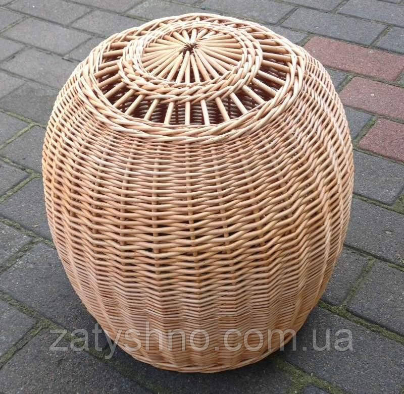 Люстра плетеная с цельной лозы Киев - изображение 1