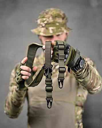 2х двухточечный ремень оружейный cordura oliva ДЛ6323 Киев