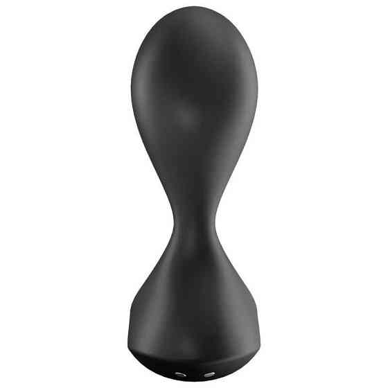 Анальная смарт пробка Satisfyer Sweet Seal с вибрацией черная Sex Aura Киев