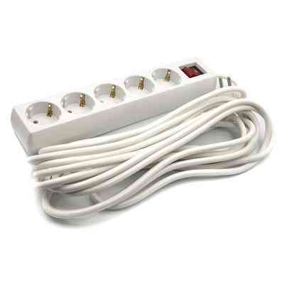 Мережевий фільтр живлення PowerPlant 7 м, 5 розеток, 3x1мм2 (PPSA08M70S5) Вінниця