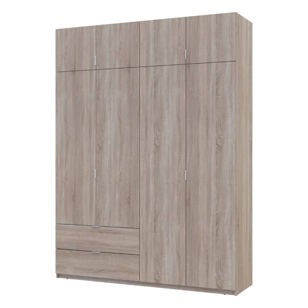 Шафа для одягу Doros Лукас Дуб Сонома 180х50х240 DRS-011620 (80737731) Львів - фото 1