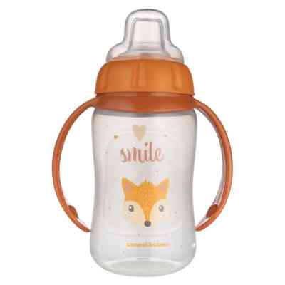 Поильник-непроливайка Canpol babies Cute Animals тренувальна з силіконовим носиком 320 мл, помаранчева (56/512_ora) Винница