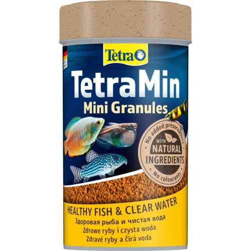 Корм сухий Tetra Min Mini Granules для акваріумних рибок в гранулах 45 г Київ