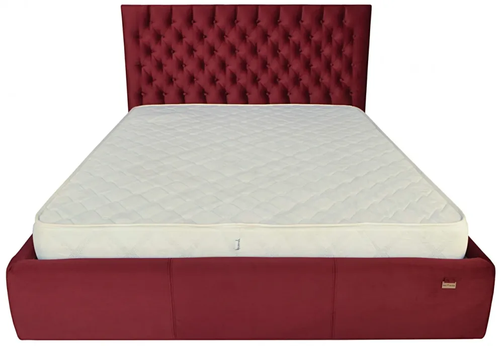 Кровать Двуспальная Cambridge Standart 180 х 190 см Missoni 026 Бордовый Днепр - изображение 9