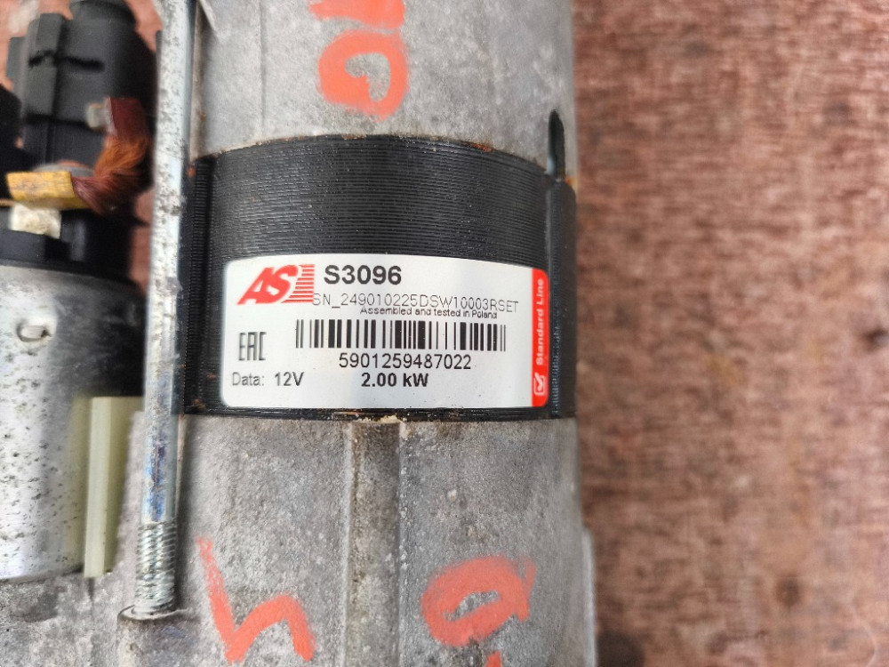 Стартер VW T5 2.0 tdi 2003-2015 (5901259487022) Ковель - изображение 3