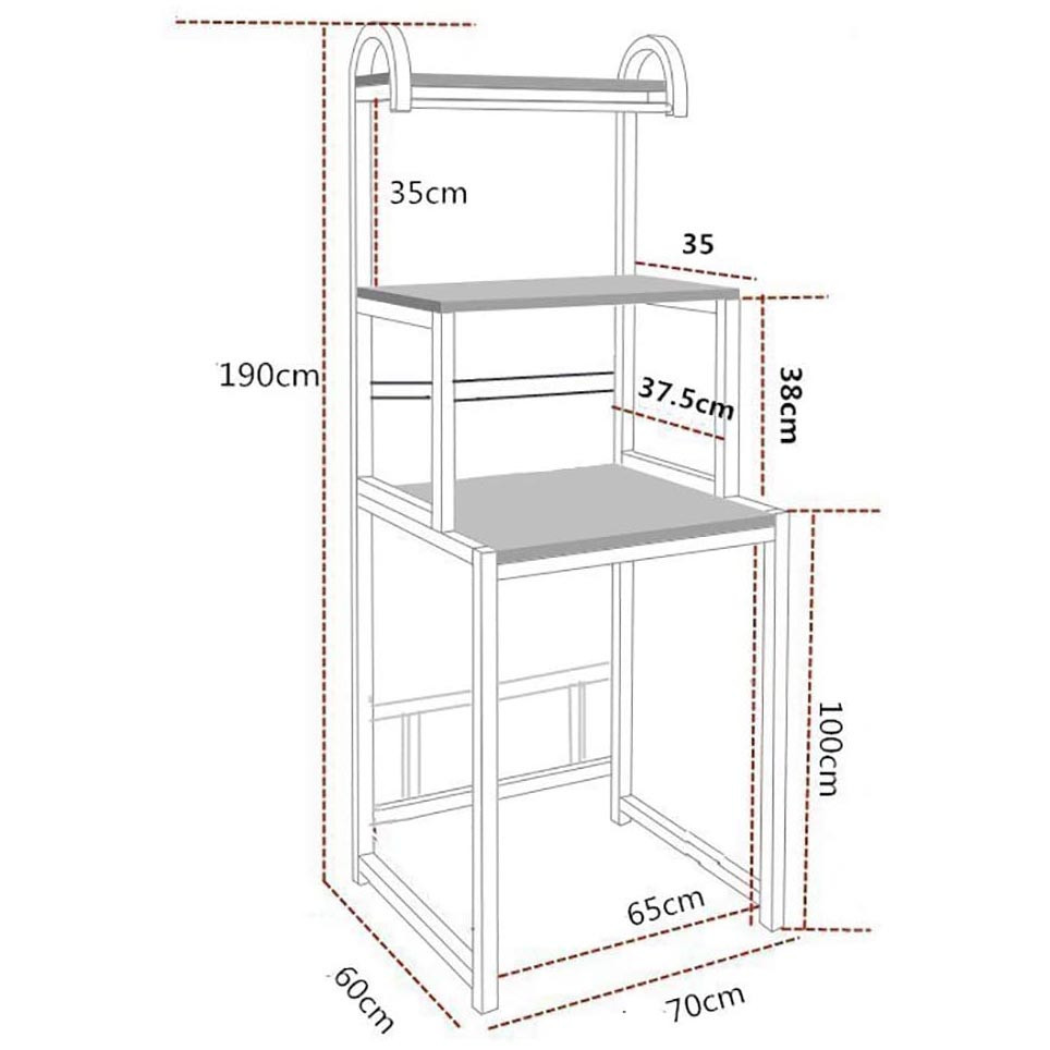 Стеллаж над стиральной машиной 