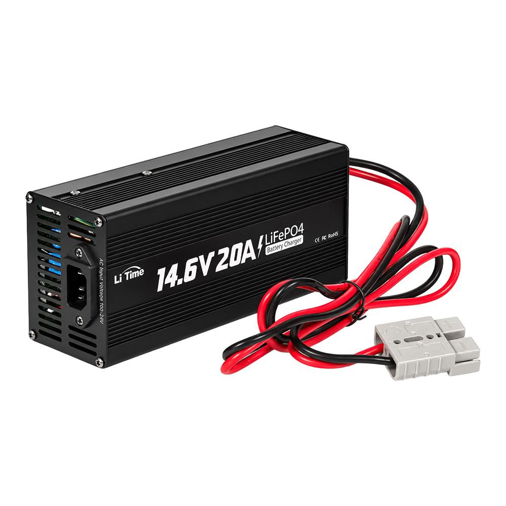 Зарядний пристрій для акумуляторних батарей LiFePO4 14.6V/20A LiTime L12V20A-BCHA-X (44-00537) Киев - изображение 13